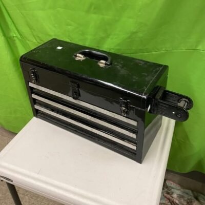 Metal Tool Box with Pencil Sharpener