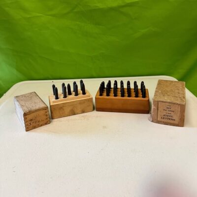 1/8" Steel Letters/Numbers Punch Set
