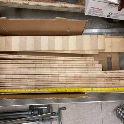 Assembled End Grain Wood For Table Tops Ect.