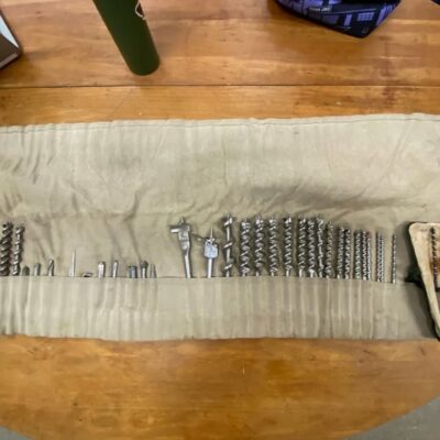 HUGE Roll of Russell Jennings Auger Bits (and more)