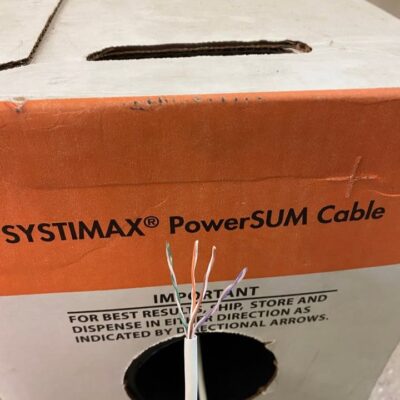 Systimax Powersum Cat5e Cable, 1000ft