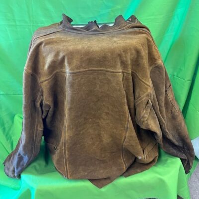 Leather welding jacket