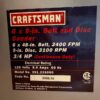 Craftsman Belt and Disc Sander - Image 2